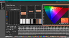 ColorChecker före kalibrering