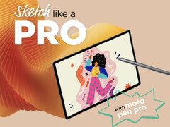 Moto Pad 60 Pro kommer i en enda färgskala för tillfället. (Bildkälla: Motorola)