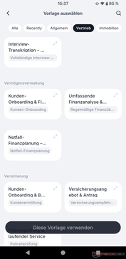 Den betalda premiumprenumerationen erbjuder jobbspecifika AI-supportalternativ.