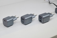 Tre nya 100 W-laddare med antingen en, två eller tre USB-portar