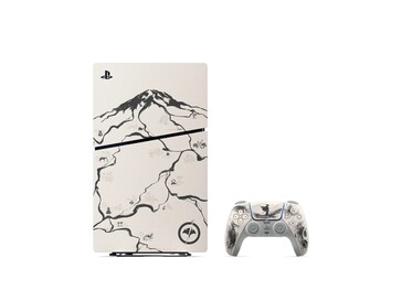 Black Ghost of Yotei Limited Edition PS5-paketet och handkontrollen kommer att finnas tillgängliga exklusivt på PS Direct. (Bildkälla: PlayStation)