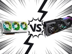 Hardware Unboxed använde ASRock Steel Legend RX 9070 och MSI Vanguard RTX 5070 för jämförelse. (Bildkälla: ASRock, MSI, Pixabay, redigerad)