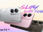 Realme P3 5G finns i Space Silver, Comet Grey och Nebula Pink färgställningar (Bildkälla: Realme)
