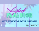 Titelskärmen för Vigilante Paradise på Sega Saturn (bildkälla: Playnautic via Itch.io)