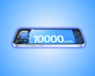 A7 Pro Max 5G har ett batteri på 10 000 mAh.