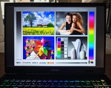 Visning utomhus i skugga