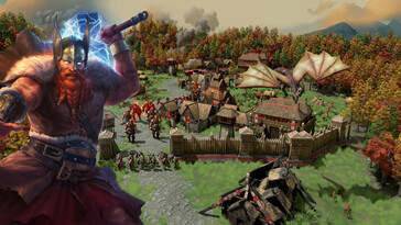 En bild som visar Thor i Age of Mythology: Retold.