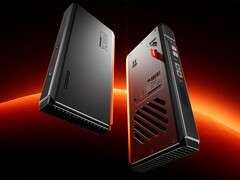 Nex395 kommer att ha upp till 128 GB RAM. På bilden: minidatorn. (Bildkälla: Aoostar - redigerad)