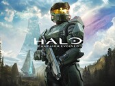 Officiell nyckelbild för Halo: Campaign Evolved som visar Master Chief.