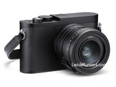 Leica Q3 Monochrom har inte den röda Leica-logotypen (Bildkälla: LeicaRumors)