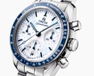 Omega Speedmaster Milano Cortina 2026 har en vitlackerad urtavla (Bildkälla: Omega)