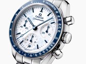 Omega Speedmaster Milano Cortina 2026 har en vitlackerad urtavla (Bildkälla: Omega)
