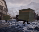 Två spelare smyger i Metal Gear Solid Delta Snake Eater Fox Hunt Multiplayer Mode Bildkälla Konami Webbplats
