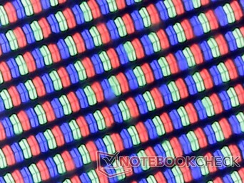 Skarp RGB-subpixelmatris