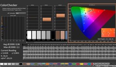 CalMAN: ColorChecker (kalibrerad)