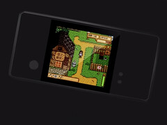 En ungefärlig bild av hur GKD:s nästa horisontella spelhanddator skulle kunna se ut. (Bildkälla: GKD via Neon Rabbit)