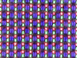 Subpixel-arrangemang