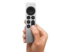 Apple TV Siri Remote har ett hölje i aluminium.