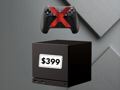 Valve Steam Machine i bareboneutförande med ett pris på $399 visas (Bildkälla: Valve med ändringar)