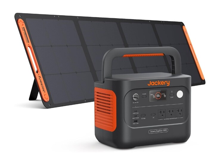 Jackery Explorer 1000 V2 har en inbyggd lampa (Bildkälla: Jackery)