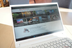 Visning utomhus i dagsljus