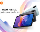 Redmi Pad 2 kommer att finnas tillgänglig i minst två färgalternativ vid lanseringen. (Bildkälla: Xiaomi)