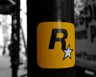 Rockstar Games logotyp visas på telefonundersökning