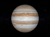 En bild som visar Jupiter och dess stora röda fläck. (Bildkälla: Hphotostudio - Pixabay)