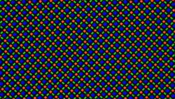 Sub-pixel matris