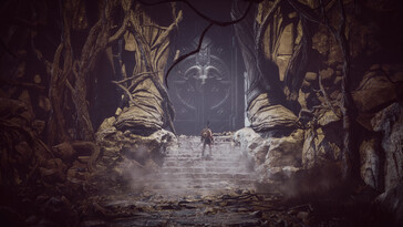 En bild som visar en miljö från Achilles: Legends Untold.