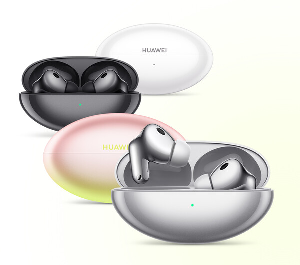 Huawei FreeBuds Neo-hörlurarna finns i fyra färger.