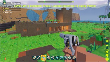 Bild: En skärmdump från spelet PixARK.