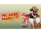 En reklambild för spelet Promise Mascot Agency som visar nyckelbilder för alla karaktärer på en färgglad bakgrund. (Bildkälla: Kaizen Game Works)