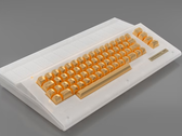 En renderad bild av den ännu inte lanserade Slimline Commodore 64C Ultimate Founders Edition