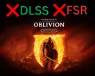 The Elder Scrolls IV: Oblivion Remastered-patchen innehåller saknade DLSS/FSR (Bildskärmdump: Bethesda Softworks med redigering)