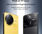 Poco F7-serien lanseras den 27 mars. (Bildkälla: Xiaomi)