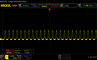 PWM: 20 % ljusstyrka (240 Hz)