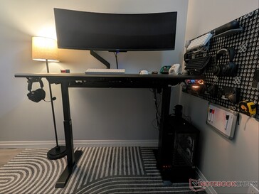 Tidal-spelbord med en maximal höjd på 1 040 mm.