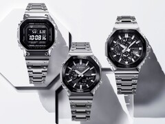 Casio kommer att lansera tre nya G-Shocks i metall (bilden) i höst. (Bildkälla: Casioblog)