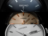 Casio-, Seiko- och Citizen-logotyper