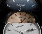 Casio-, Seiko- och Citizen-logotyper