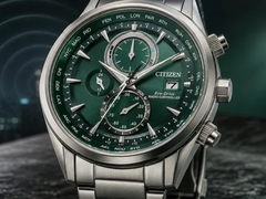 Citizens nya AT8260-85X-kronograf med världstid