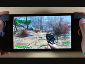 En skärmdump av Fallout 4 som körs på en Nintendo Switch 2