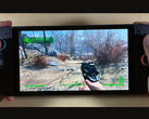 En skärmdump av Fallout 4 som körs på en Nintendo Switch 2