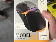 Glorious Model O3 gamingmus läcker detaljer om boxen. (Bildkälla: @therightclicks på X)
