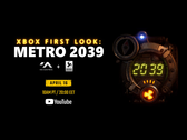 En affisch som avslöjar Metro 2039:s lanseringsdatum