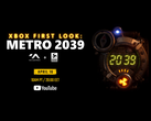 En affisch som avslöjar Metro 2039:s lanseringsdatum