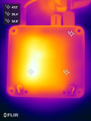 GMKtec NucBoc M3 Ultra under stresstest (undersida)