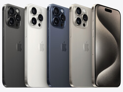 Apple iPhone 15 Pro Max färgvarianter (bild: Apple)