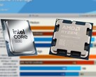 Intel Core Ultra 9 285K hade en lanseringspris på 589 USD, medan Ryzen 7 9800X3D lanserades för 479 USD. (Bildkälla: Intel, Notebookcheck, Hardware Unboxed på YouTube, redigerad)